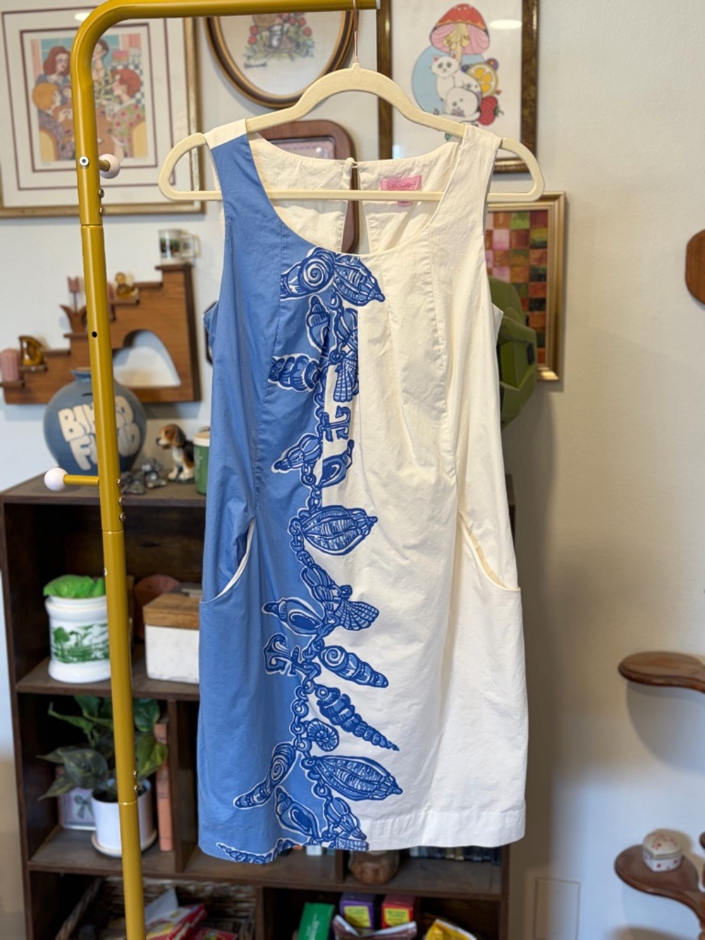 Lily Pulitzer Serena Falling in Love shift dress size 2